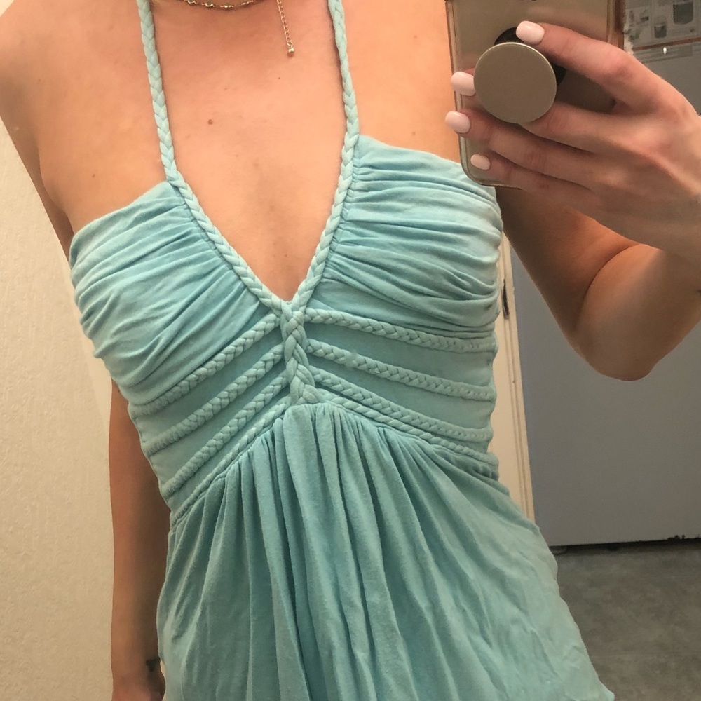 SKY BABY BLUE TANK TOP